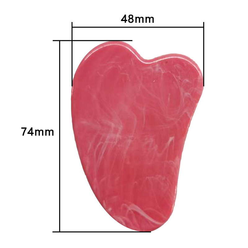 Giok alami Gua Sha papan pengi - Gua Sha Tool Rose Quartz ulasan dan harga