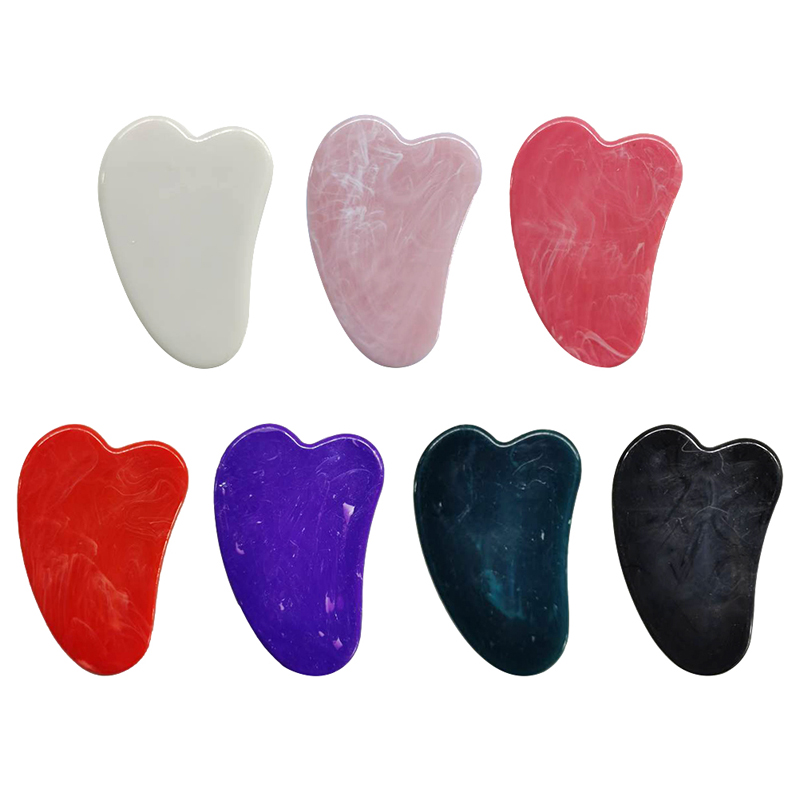 Giok alami Gua Sha papan pengi - Gua Sha Tool Rose Quartz ulasan dan harga