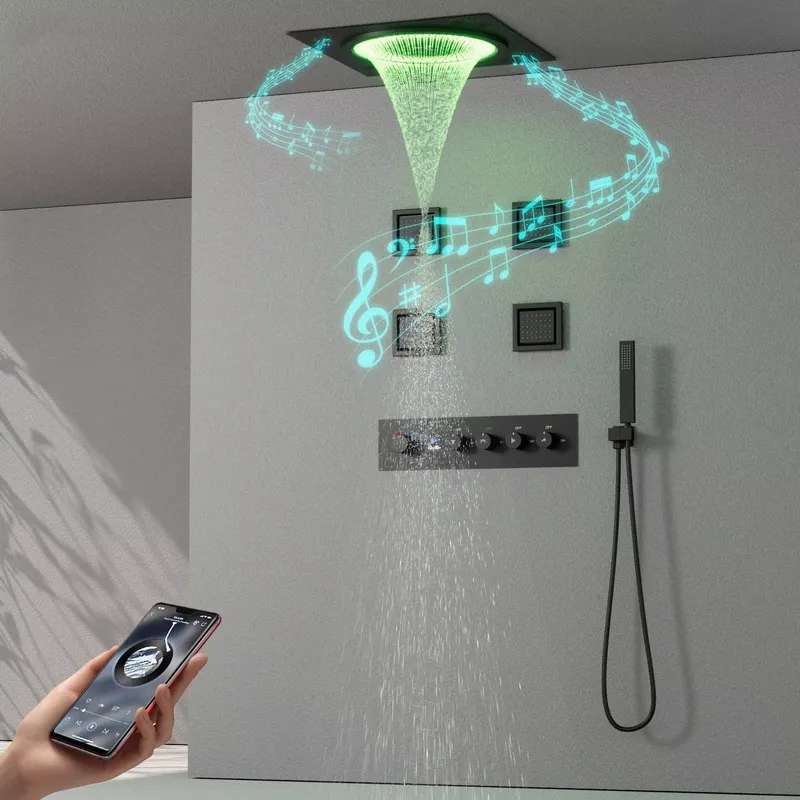 Set Shower LED Pintar dengan M - Spa & Wellness Centre Lielupe ulasan dan harga