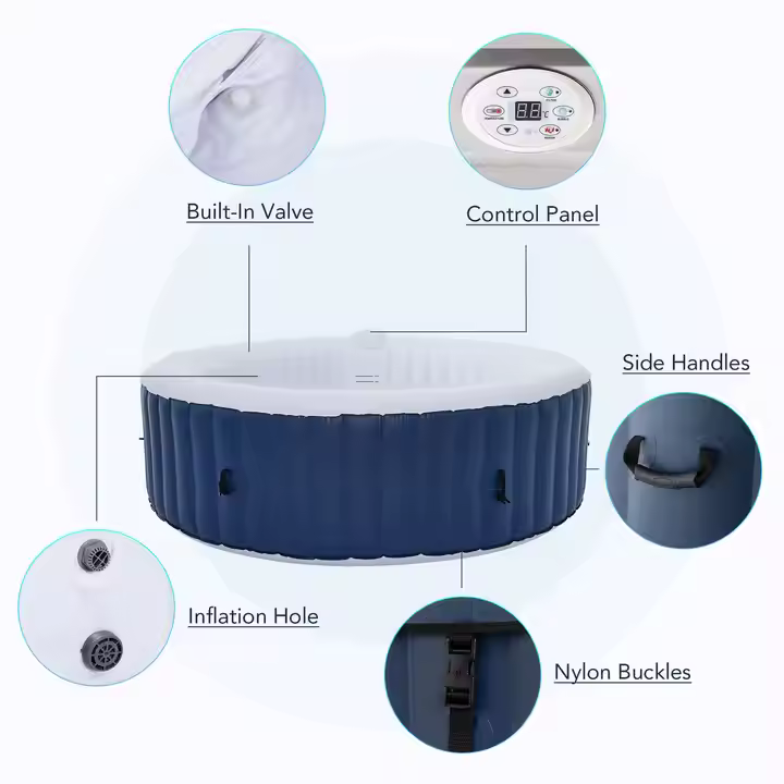 Bak Mandi Air Panas Tiup Bulat - Spa & Wellness Centre Lielupe ulasan dan harga