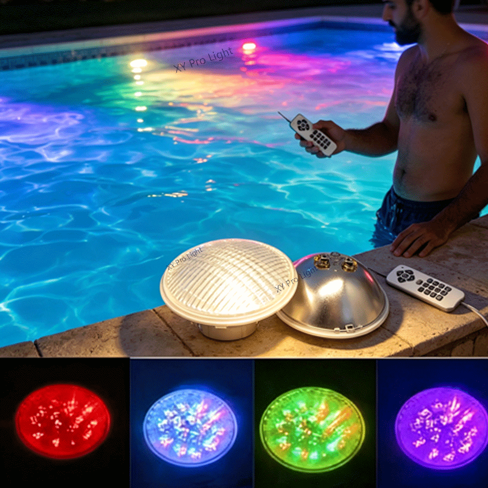 Lampu Kolam Renang LED RGB PAR - Xy Spa & Wellness George Town Photos ulasan dan harga