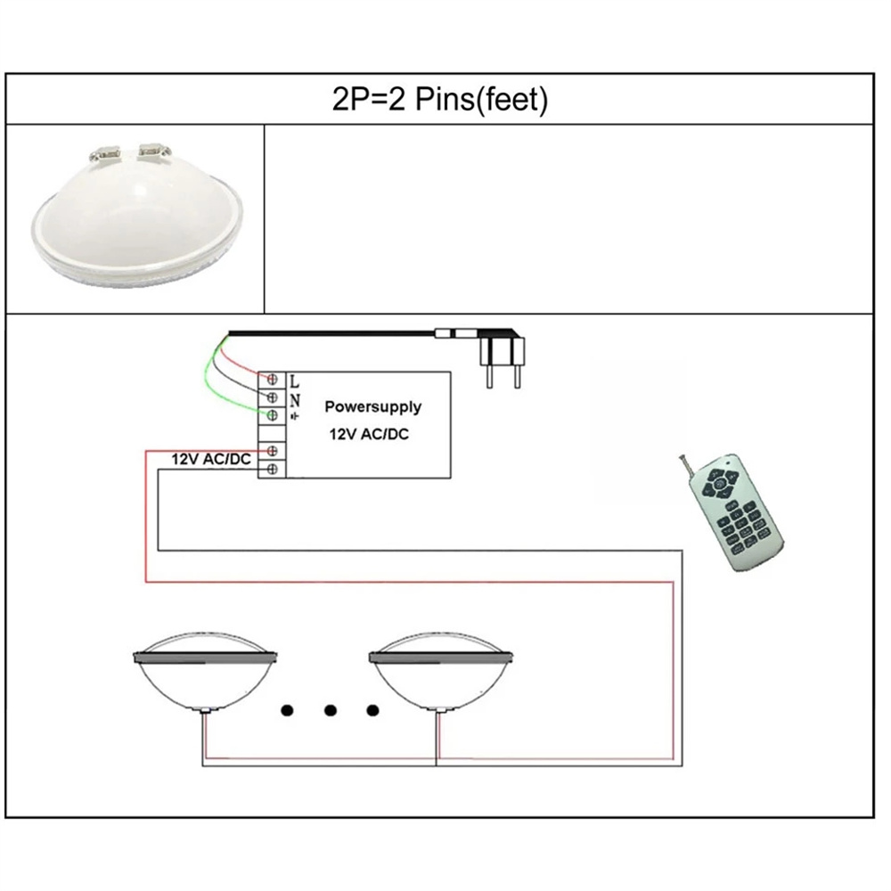 Lampu LED Bawah Air PAR56 RGB  - Xy Spa & Wellness George Town Photos ulasan dan harga