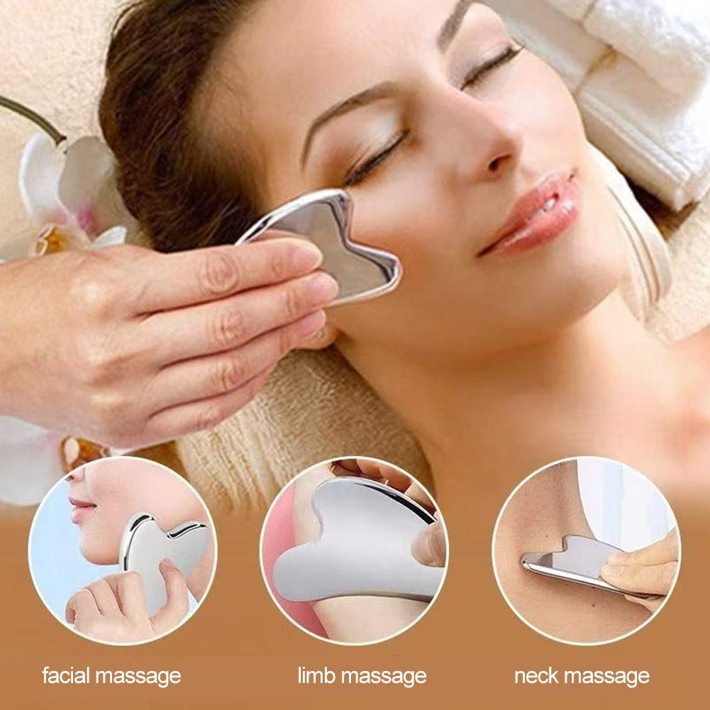 Papan Gua Sha Baja Tahan Karat - Gua Sha Tool Rose Quartz ulasan dan harga
