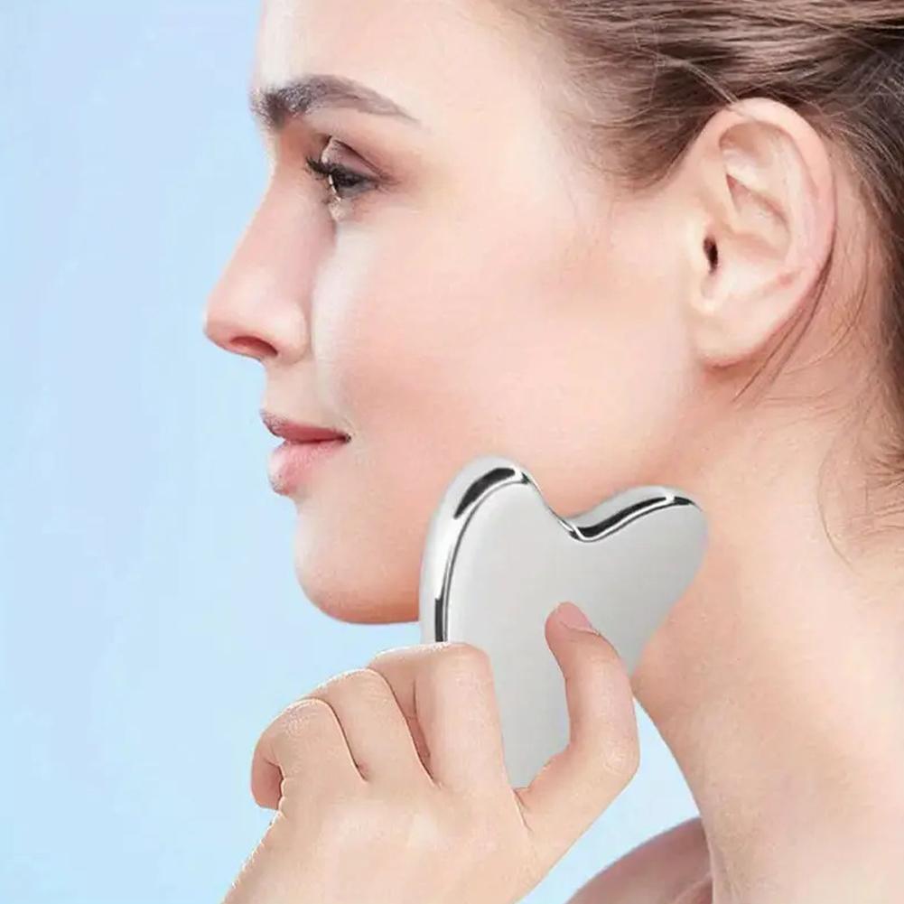 Papan Gua Sha Baja Tahan Karat - Gua Sha Tool Rose Quartz ulasan dan harga