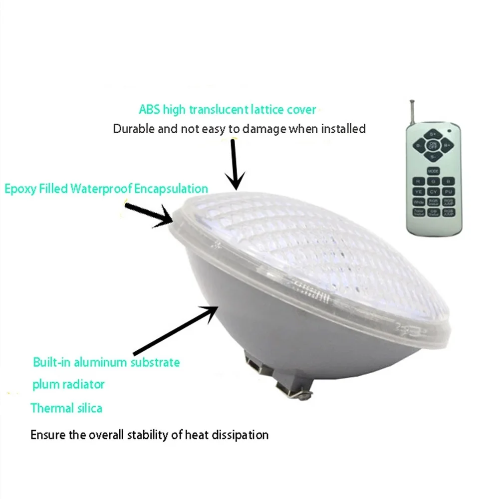 Lampu Bawah Air LED RGB 45W 18 - Xy Spa & Wellness George Town Photos ulasan dan harga