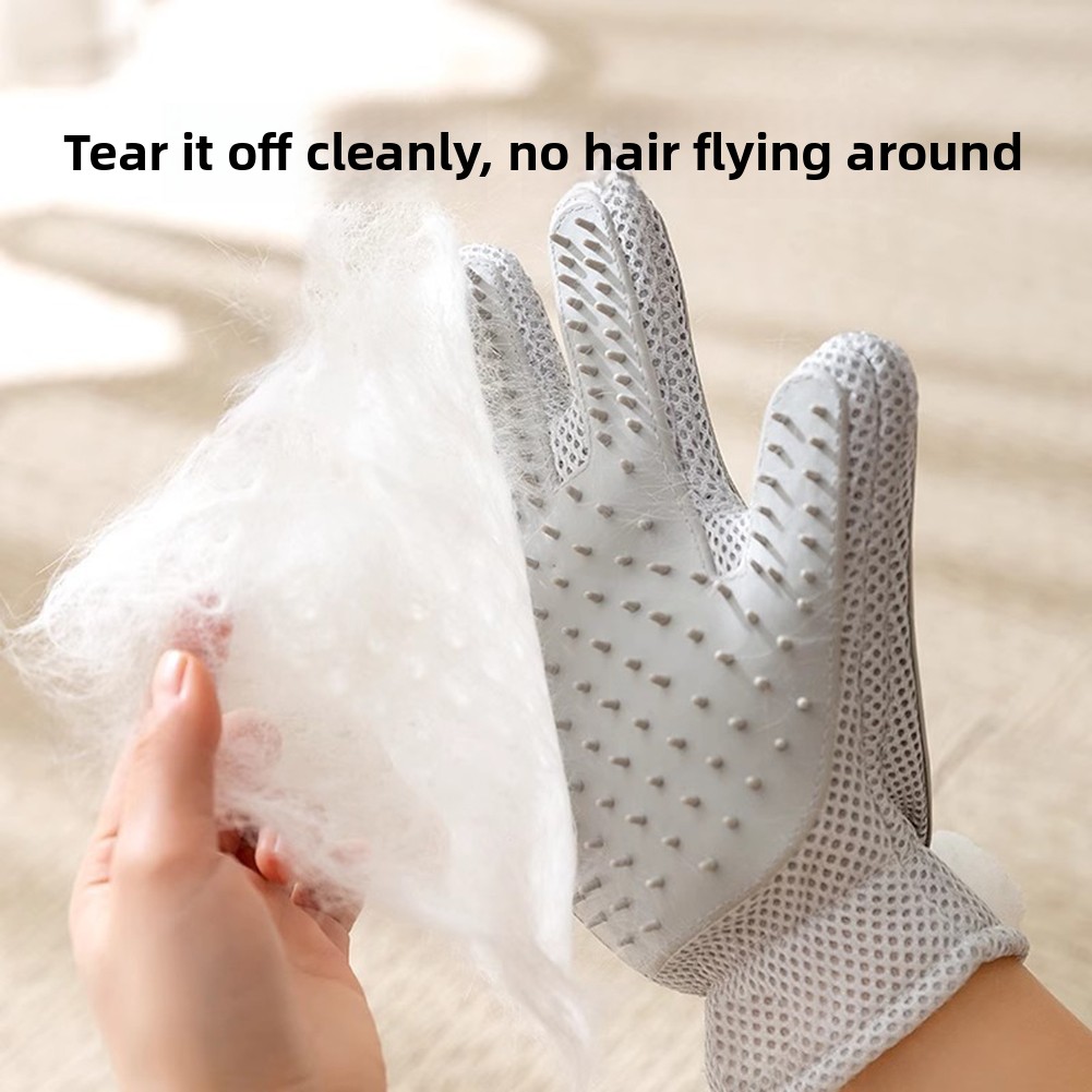 Pet Hair Removal Grooming Glov - Hair Spa Wellness ulasan dan harga