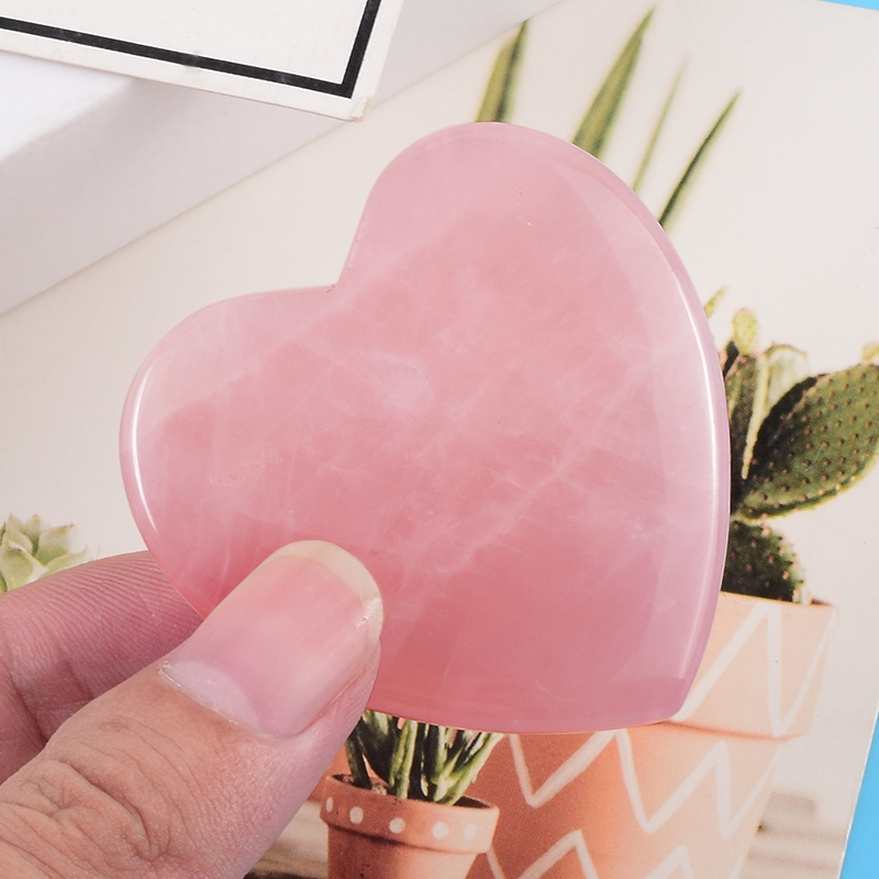 Alat perawatan wajah bentuk ha - Gua Sha Tool Rose Quartz ulasan dan harga
